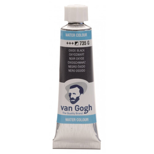 Van Gogh Van Gogh Aquarelverf Tube 10 ml Oxydzwart Van Gogh Van Gogh Aquarelverf Tube 10 ml Oxydzwart