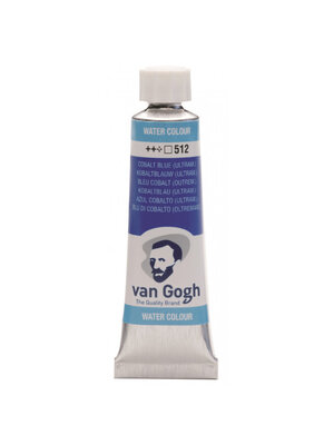 Van Gogh Van Gogh Aquarelverf Tube 10 ml Kobaltblauw Ultramarijn Van Gogh Van Gogh Aquarelverf Tube 10 ml Kobaltblauw Ultramarijn