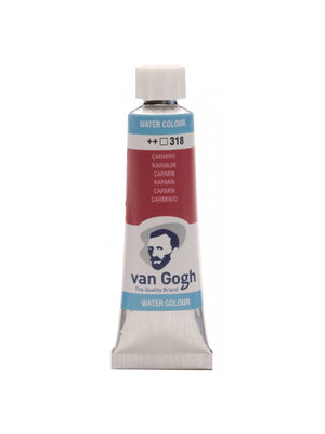 Van Gogh Aquarelverf - tube - Karmijn 318 Van Gogh Aquarelverf - tube - Karmijn 318