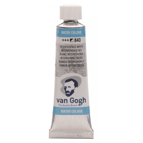 Van Gogh Van Gogh Aquarelverf Tube 10 ml Interference Wit Van Gogh Van Gogh Aquarelverf Tube 10 ml Interference Wit