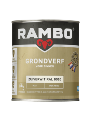 Rambo Grondverf Binnen Dekkend RAL9010