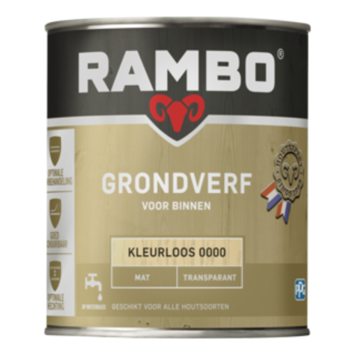 Rambo Grondverf Binnen Transparant