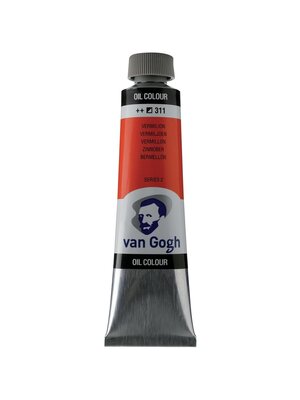 Van Gogh Olieverf - 40 ml - Vermiljoen 311 Van Gogh Olieverf - 40 ml - Vermiljoen 311