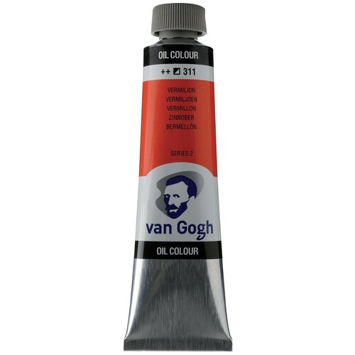 Van Gogh Van Gogh Olieverf 40 ml Vermiljoen Van Gogh Van Gogh Olieverf 40 ml Vermiljoen