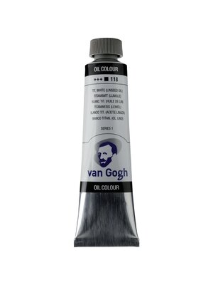 Van Gogh Olieverf - 40 ml - Titaanwit 118 Van Gogh Olieverf - 40 ml - Titaanwit 118