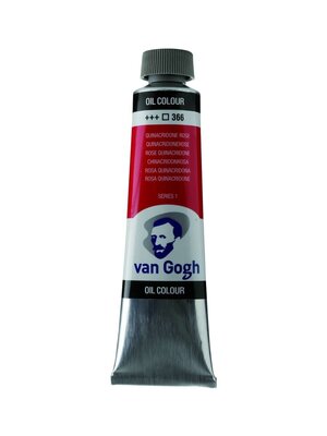 Van Gogh Olieverf - 40 ml - Quinacridoneroze 366 (primair) Van Gogh Olieverf - 40 ml - Quinacridoneroze 366 (primair)