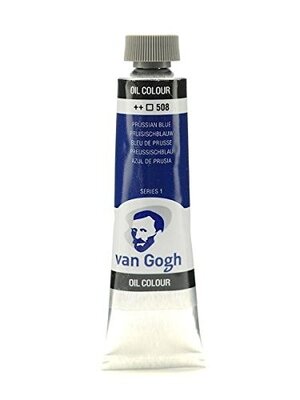 Van Gogh Olieverf - 40 ml - Pruisischblauw 508 Van Gogh Olieverf - 40 ml - Pruisischblauw 508