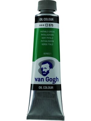 Van Gogh Olieverf - 40 ml - Phtalogroen 675 Van Gogh Olieverf - 40 ml - Phtalogroen 675