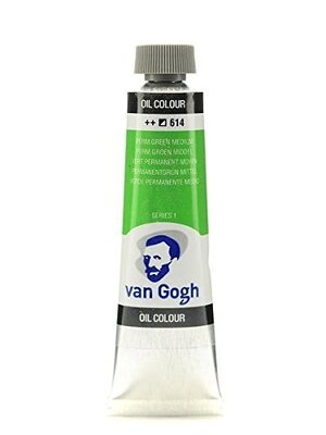 Van Gogh Olieverf - 40 ml - Permanent Groen Middel 614 Van Gogh Olieverf - 40 ml - Permanent Groen Middel 614