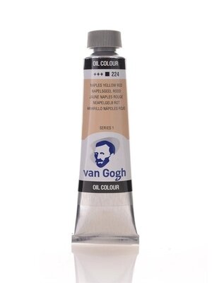 Van Gogh Olieverf - 40 ml - Napelsgeel Rood 224 Van Gogh Olieverf - 40 ml - Napelsgeel Rood 224