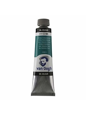 Van Gogh Olieverf - 40 ml - Phtaloturkooisblauw 565 Van Gogh Olieverf - 40 ml - Phtaloturkooisblauw 565