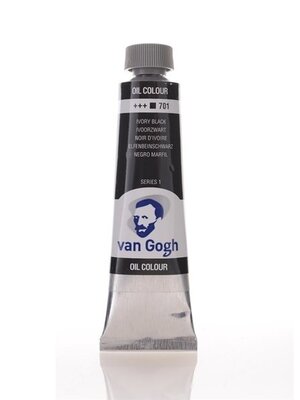 Van Gogh Olieverf - 40 ml - Ivoorzwart 701 Van Gogh Olieverf - 40 ml - Ivoorzwart 701