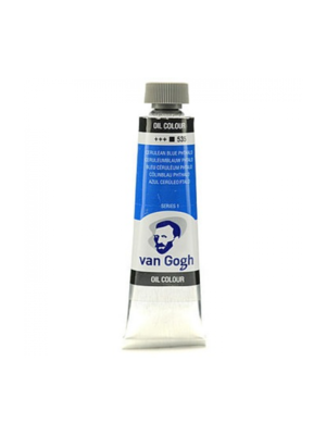Van Gogh Olieverf - 40 ml - Ceruleumblauw (Phthalo) 535 Van Gogh Olieverf - 40 ml - Ceruleumblauw (Phthalo) 535