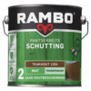 Rambo Pantserbeits Schutting Mat Transparant 2,5 liter - Teakhout