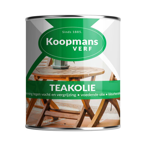 Koopmans Teak olie 750 ml Koopmans Teak olie 750 ml