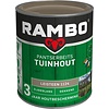Rambo Pantserbeits Tuinhout Zijdeglans Dekkend - 750 ml Leisteengrijs
