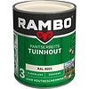 Rambo Pantserbeits Tuinhout Zijdeglans Dekkend - 750 ml Ral 9001 Rambo Pantserbeits Tuinhout Zijdeglans Dekkend - 750 ml Ral 9001