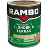 Rambo Pantserbeits Vlonder & Terras Mat Transparant - 1 liter Naturel teak