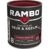 Rambo Pantserlak Deur & Kozijn Zijdeglans Dekkend - 750 ml Klassiek rood Rambo Pantserlak Deur & Kozijn Zijdeglans Dekkend - 750 ml Klassiek rood