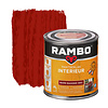 Rambo Pantserlak Interieur Transparant Zijdeglans - Warm mahonie