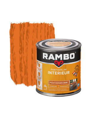 Rambo Pantserlak Interieur Transparant Zijdeglans - Puur kersen
