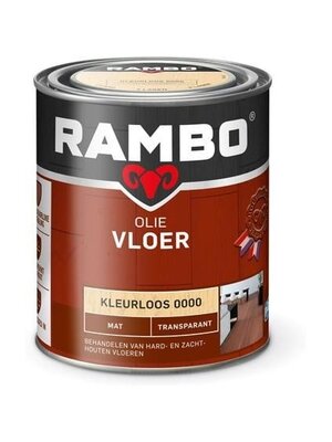 Rambo Vloer Olie Transparant Mat - Blank