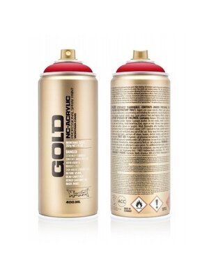 Montana Gold 400ML S3000 Shock Red Montana Gold 400ML S3000 Shock Red