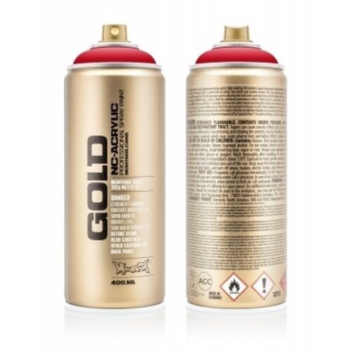 Montana Gold 400ML S3000 Shock Red Montana Gold 400ML S3000 Shock Red