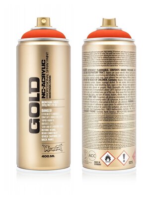 Montana Gold 400ML F2000 Power Orange Montana Gold 400ML F2000 Power Orange