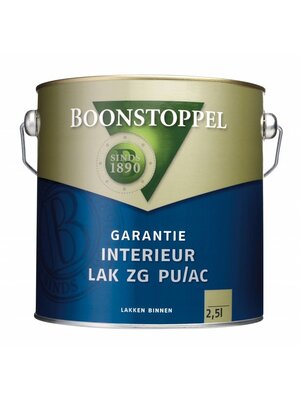 Boonstoppel Garantie Interieur Lak ZG PU/AC