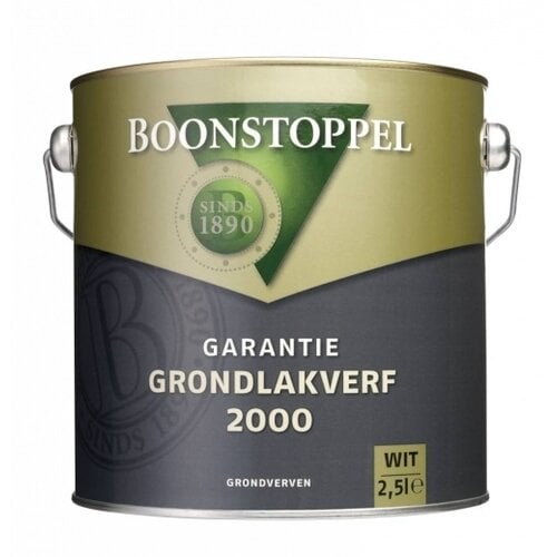 Boonstoppel Garantie Grondlakverf 2000 Boonstoppel Garantie Grondlakverf 2000