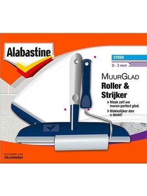 Alabastine Muurglad Roller en Strijker