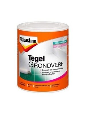 Alabastine Tegelgrondverf 1 Component - 1 liter