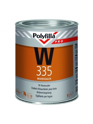 Polyfilla Pro W335 1K Houtsealer - 1 liter