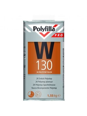 Polyfilla Pro W130 2K Polystop Plamuur - 1,55 kg