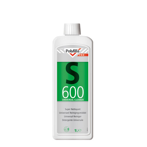 Polyfilla Pro S600 Universeel Reinigingsmiddel - 1 liter