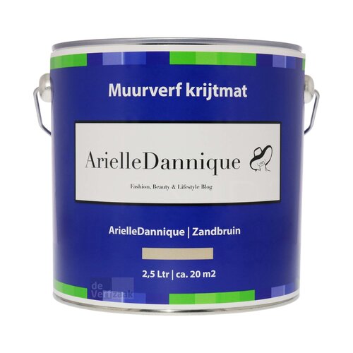 ArielleDannique Muurverf Krijtmat - 2,5 liter Zandbruin ArielleDannique Muurverf Krijtmat - 2,5 liter Zandbruin