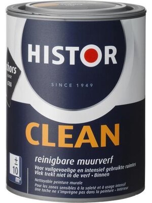 Histor Clean Muurverf - 1 liter - Schors