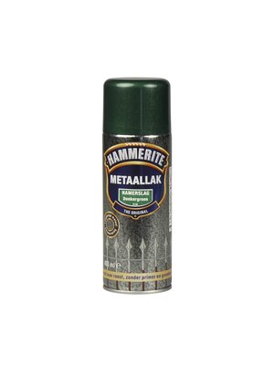 Hammerite Metaallak Direct over Roest Hamerslag Spuitbus - 400 ml H138 Donkergroen