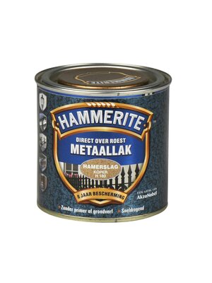 Hammerite Metaallak Direct over Roest Hamerslag - H180 Koper