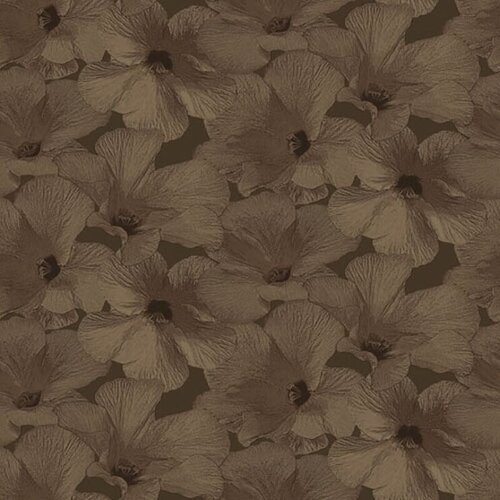 Dutch Wallcoverings Behang Annuell Hibiscus Koper 11006 Dutch Wallcoverings Behang Annuell Hibiscus Koper 11006
