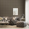 Dutch Wallcoverings Behang Annuell Ruit Bruin 11020 Dutch Wallcoverings Behang Annuell Ruit Bruin 11020