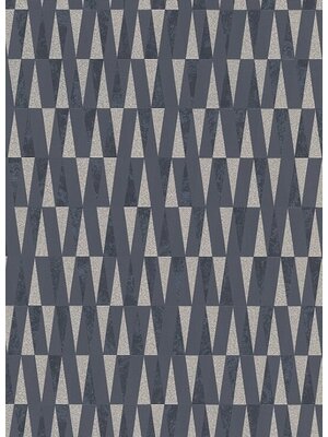 Dutch Wallcoverings Behang Carat Deluxe Dessin Zwart/Goud 10061-15