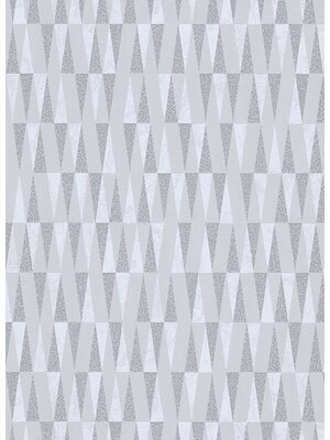 Dutch Wallcoverings Behang Carat Deluxe Dessin Grijs/Zilver 10061-31
