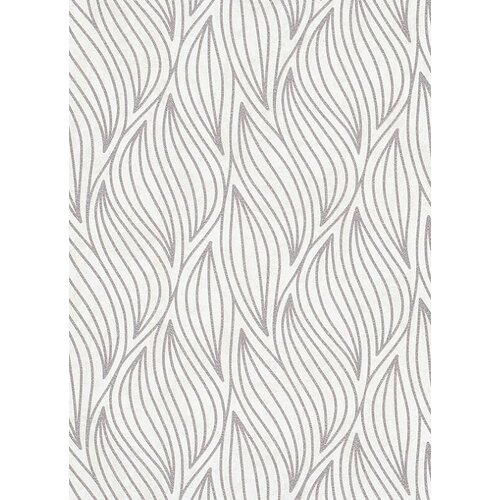 Dutch Wallcoverings Behang Carat Deluxe Dessin Wit/Zilver 10063-14 Dutch Wallcoverings Behang Carat Deluxe Dessin Wit/Zilver 10063-14