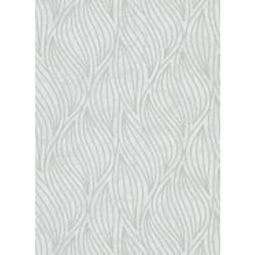 Dutch Wallcoverings Behang Carat Deluxe Dessin Wit/Zilver 10063-31 Dutch Wallcoverings Behang Carat Deluxe Dessin Wit/Zilver 10063-31
