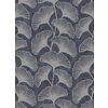 Dutch Wallcoverings Behang Carat Deluxe Bloem Zwart/Zilver 10064-37