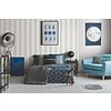 Dutch Wallcoverings Behang Carat Deluxe Streep Wit/Zilver 10077-31 Dutch Wallcoverings Behang Carat Deluxe Streep Wit/Zilver 10077-31