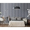Dutch Wallcoverings Behang Carat Deluxe Streep Antraciet/Zilver 10077-37 Dutch Wallcoverings Behang Carat Deluxe Streep Antraciet/Zilver 10077-37