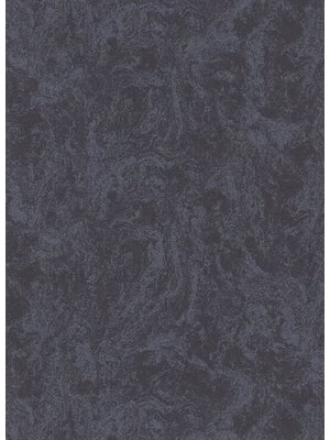 Dutch Wallcoverings Behang Carat Deluxe Uni Zwart 10078-15